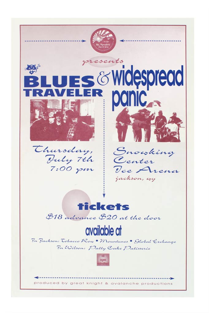 Snow King Center Ice Arena 1994 - Widespread Panic