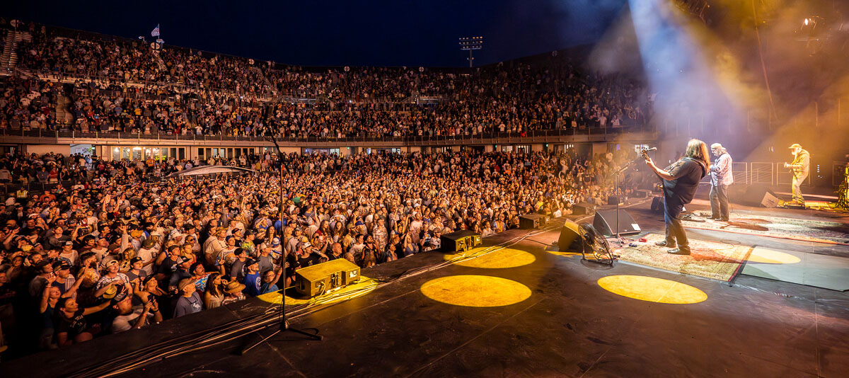 Widespread Panic performing live in Charleston, SC in May 2023