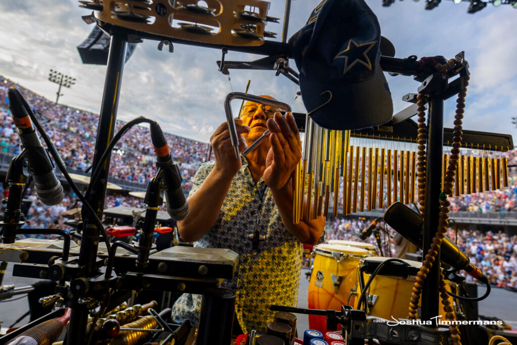 Scenes from the May 17, 2025 Widespread Panic performance at Credit One Stadium in Charleston, SC