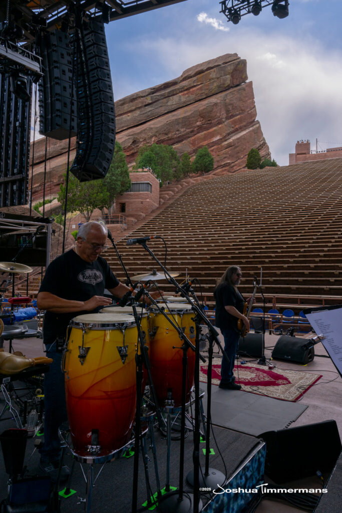 Scene from Widespread Panic&#039;s show at Red Rocks Amphitheatre in Morrison, CO on Friday, June 27, 2025