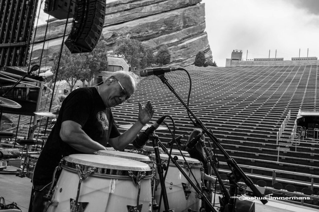 Scene from Widespread Panic&#039;s show at Red Rocks Amphitheatre in Morrison, CO on Friday, June 27, 2025