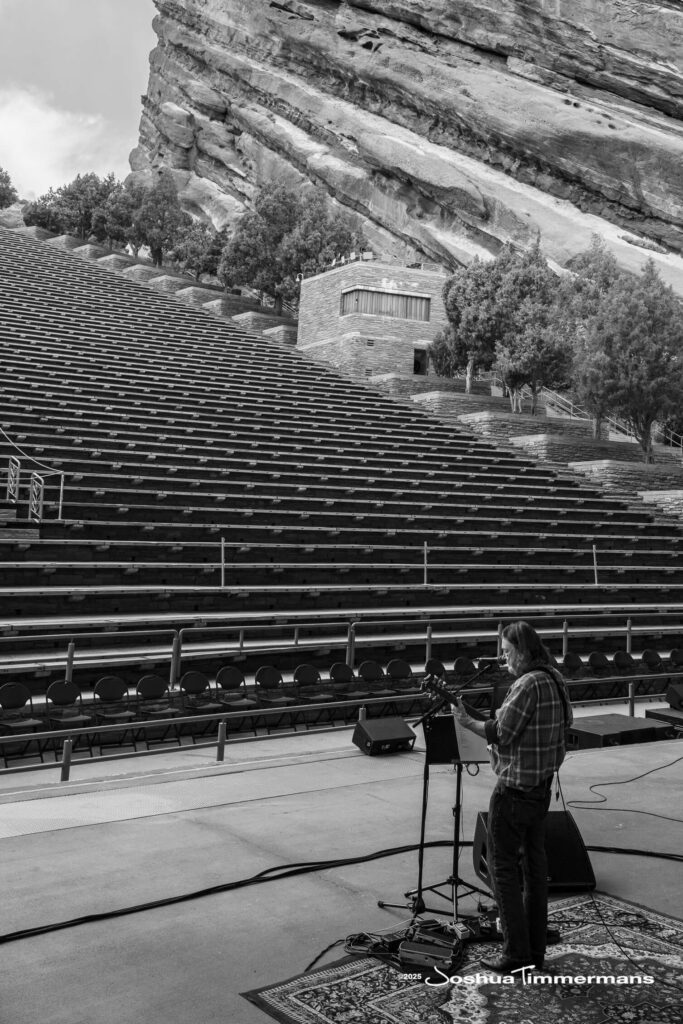 Scene from Widespread Panic&#039;s show at Red Rocks Amphitheatre in Morrison, CO on Friday, June 27, 2025