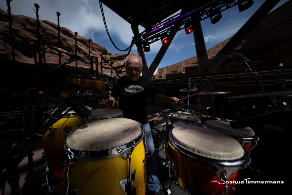 Scene from Widespread Panic&#039;s show at Red Rocks Amphitheatre in Morrison, CO on Friday, June 27, 2025