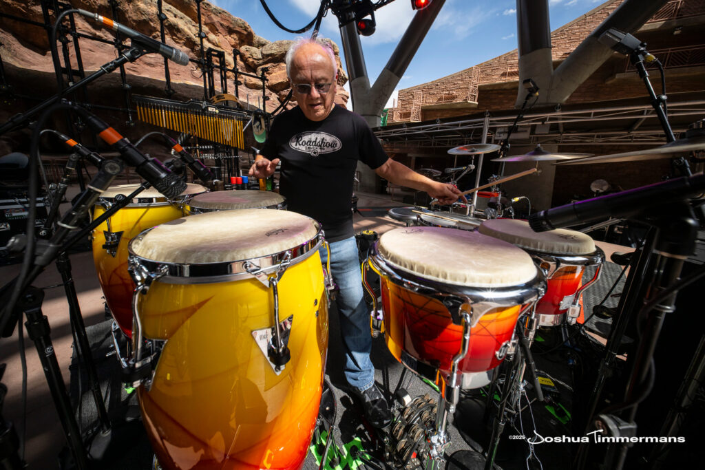 Scene from Widespread Panic&#039;s show at Red Rocks Amphitheatre in Morrison, CO on Friday, June 27, 2025