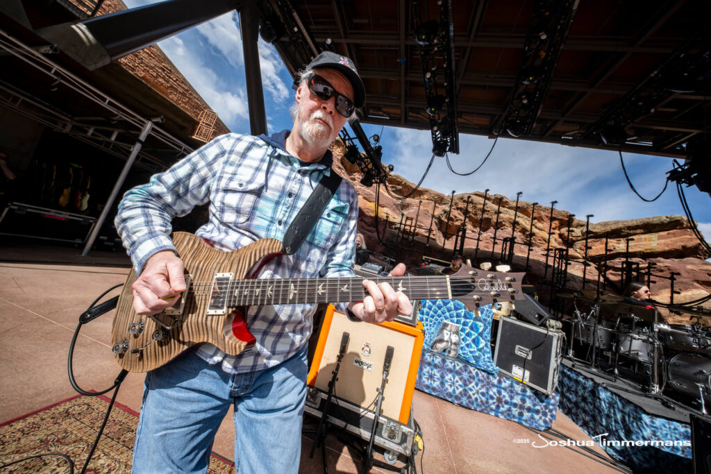 Scene from Widespread Panic&#039;s show at Red Rocks Amphitheatre in Morrison, CO on Friday, June 27, 2025