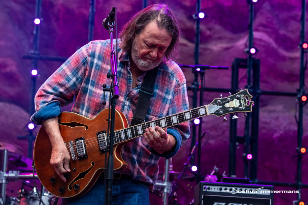 Scene from Widespread Panic&#039;s show at Red Rocks Amphitheatre in Morrison, CO on Friday, June 27, 2025