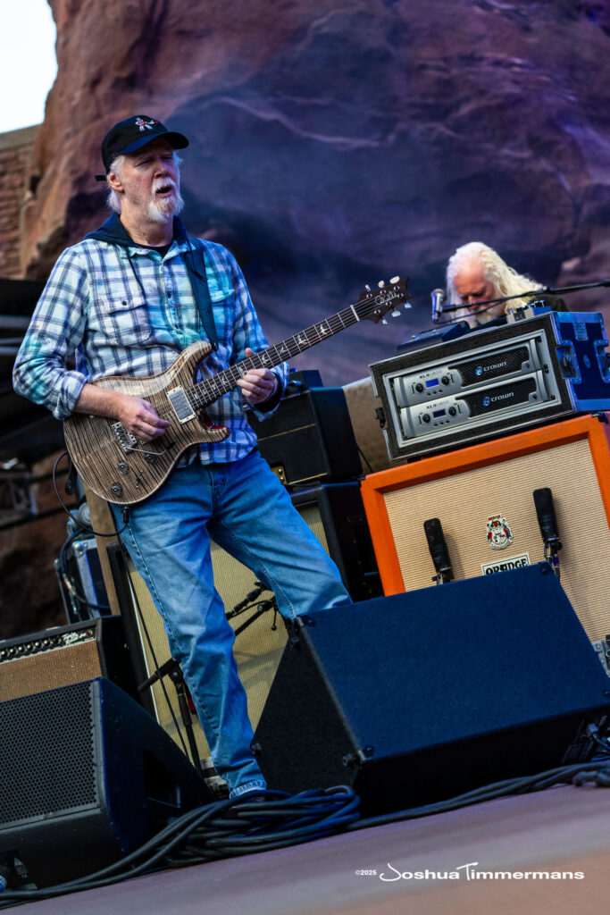 Scene from Widespread Panic&#039;s show at Red Rocks Amphitheatre in Morrison, CO on Friday, June 27, 2025