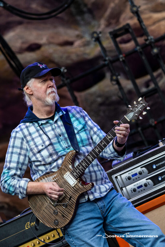 Scene from Widespread Panic&#039;s show at Red Rocks Amphitheatre in Morrison, CO on Friday, June 27, 2025