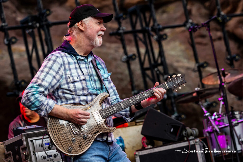 Scene from Widespread Panic&#039;s show at Red Rocks Amphitheatre in Morrison, CO on Friday, June 27, 2025