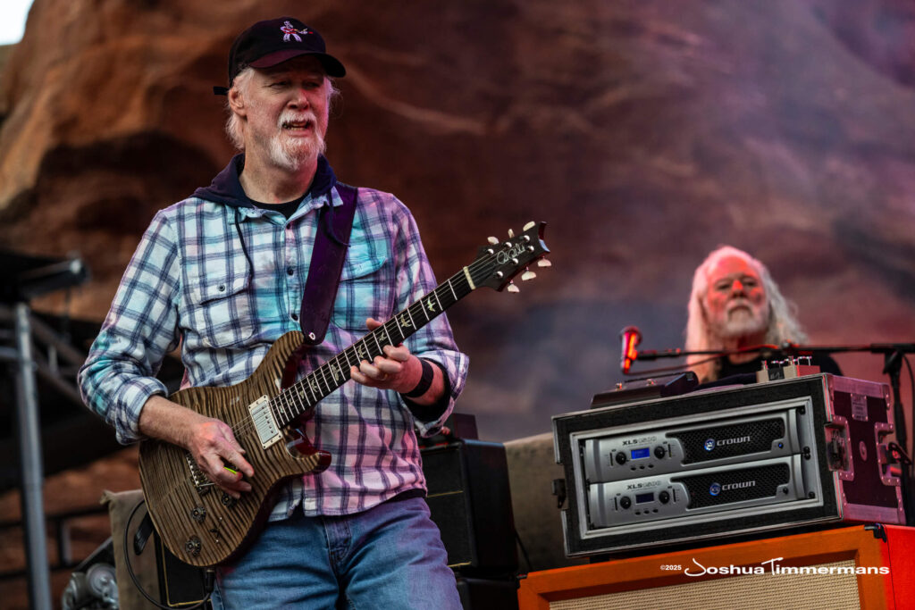 Scene from Widespread Panic&#039;s show at Red Rocks Amphitheatre in Morrison, CO on Friday, June 27, 2025