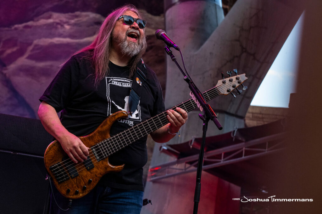 Scene from Widespread Panic&#039;s show at Red Rocks Amphitheatre in Morrison, CO on Friday, June 27, 2025