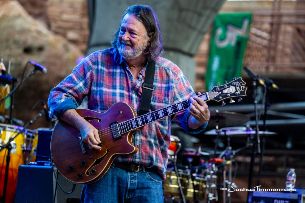 Scene from Widespread Panic&#039;s show at Red Rocks Amphitheatre in Morrison, CO on Friday, June 27, 2025