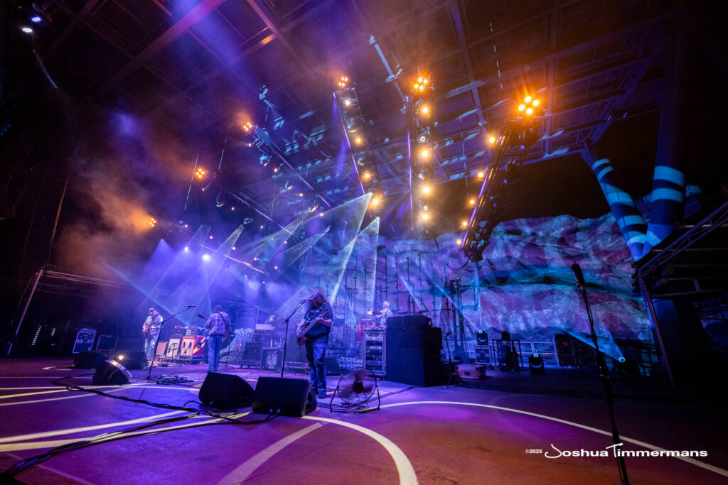 Scene from Widespread Panic&#039;s show at Red Rocks Amphitheatre in Morrison, CO on Friday, June 27, 2025