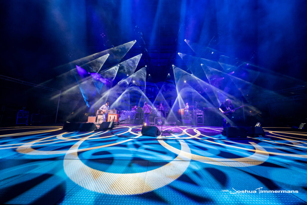 Scene from Widespread Panic&#039;s show at Red Rocks Amphitheatre in Morrison, CO on Friday, June 27, 2025