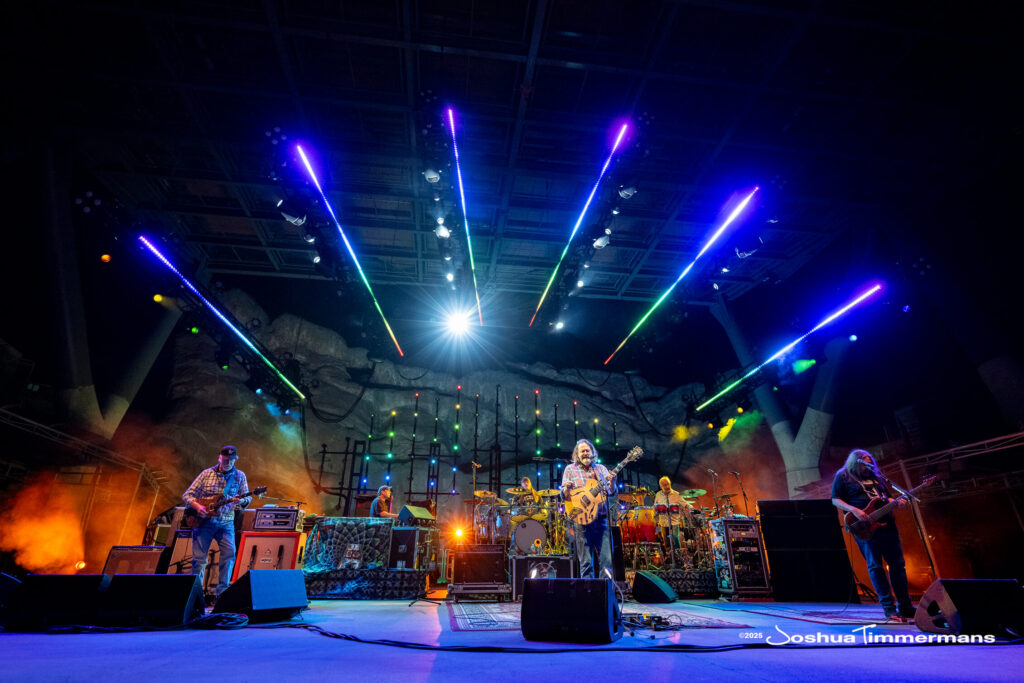 Scene from Widespread Panic&#039;s show at Red Rocks Amphitheatre in Morrison, CO on Friday, June 27, 2025