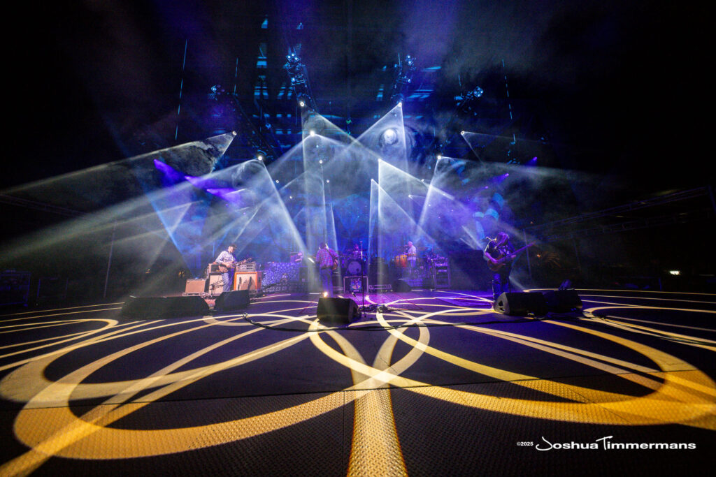 Scene from Widespread Panic&#039;s show at Red Rocks Amphitheatre in Morrison, CO on Friday, June 27, 2025