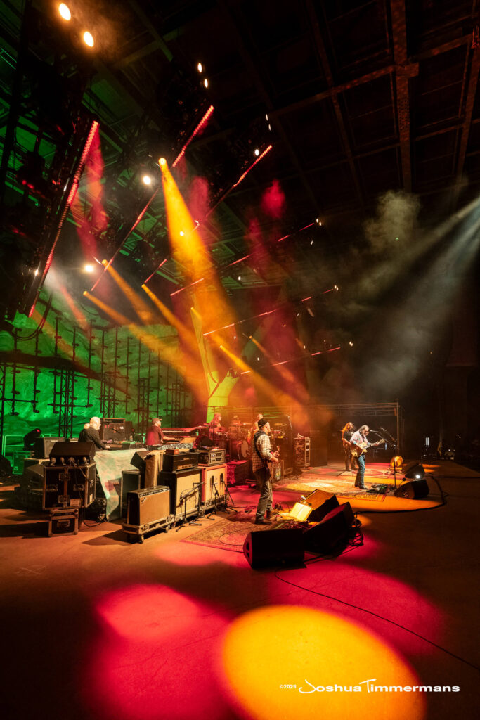 Scene from Widespread Panic&#039;s show at Red Rocks Amphitheatre in Morrison, CO on Friday, June 27, 2025