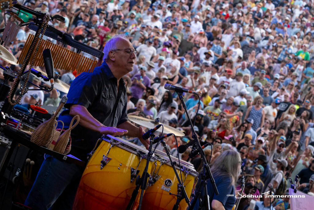 Scene from Widespread Panic&#039;s show at Red Rocks Amphitheatre in Morrison, CO on Saturday, June 28, 2025