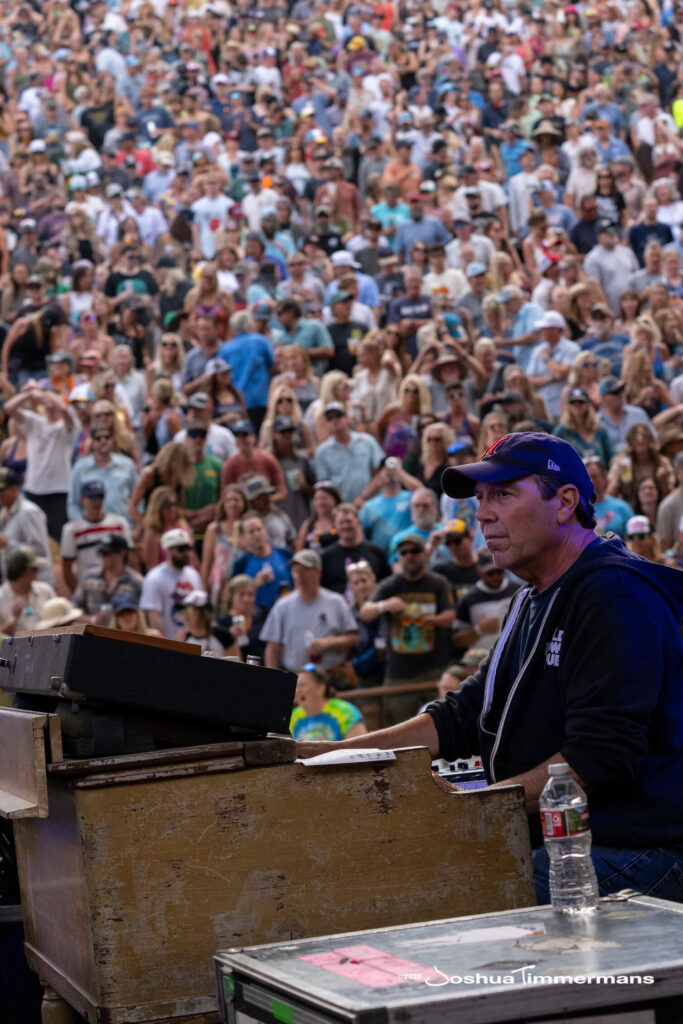 Scene from Widespread Panic&#039;s show at Red Rocks Amphitheatre in Morrison, CO on Saturday, June 28, 2025