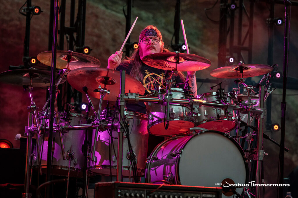 Scene from Widespread Panic&#039;s show at Red Rocks Amphitheatre in Morrison, CO on Saturday, June 28, 2025