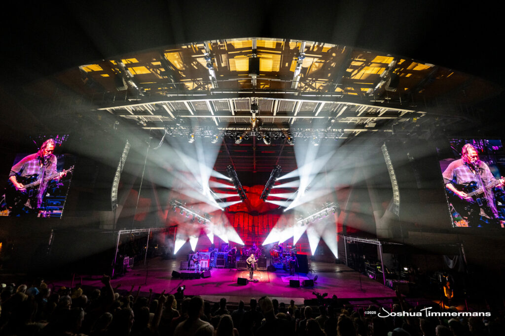 Scene from Widespread Panic&#039;s show at Red Rocks Amphitheatre in Morrison, CO on Saturday, June 28, 2025