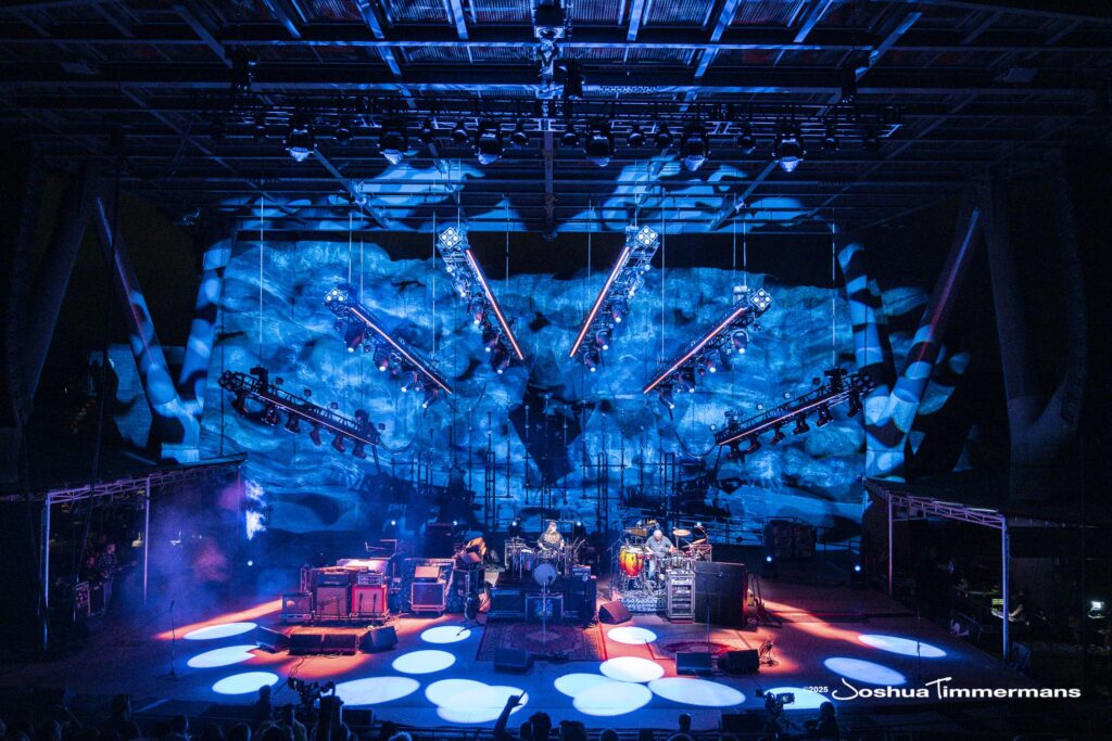 Scene from Widespread Panic&#039;s show at Red Rocks Amphitheatre in Morrison, CO on Saturday, June 28, 2025
