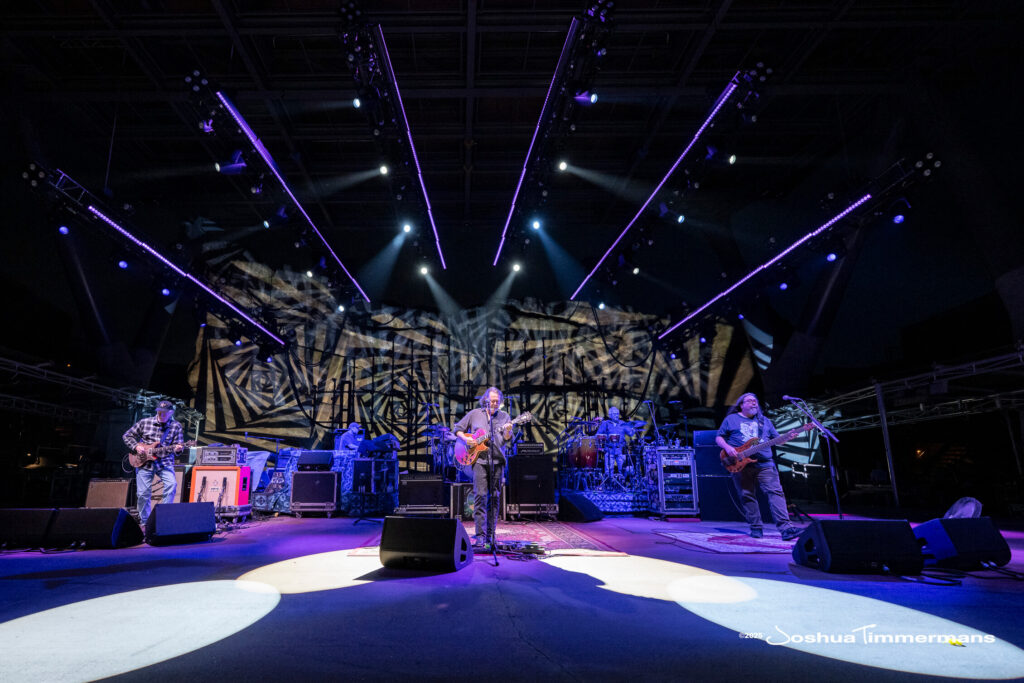 Scene from Widespread Panic&#039;s show at Red Rocks Amphitheatre in Morrison, CO on Saturday, June 28, 2025