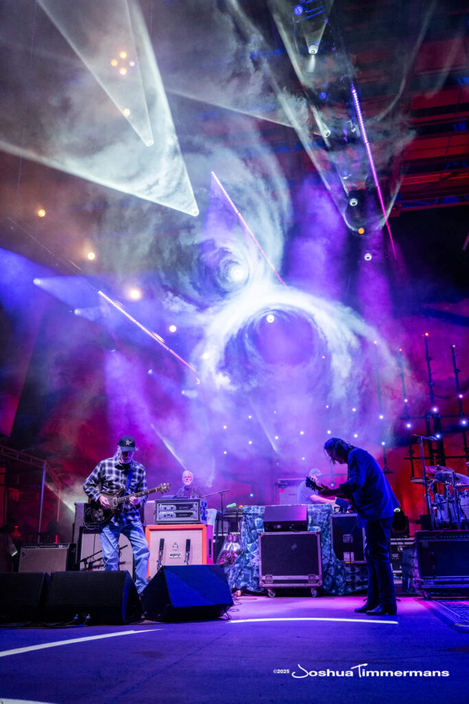 Scene from Widespread Panic&#039;s show at Red Rocks Amphitheatre in Morrison, CO on Saturday, June 28, 2025