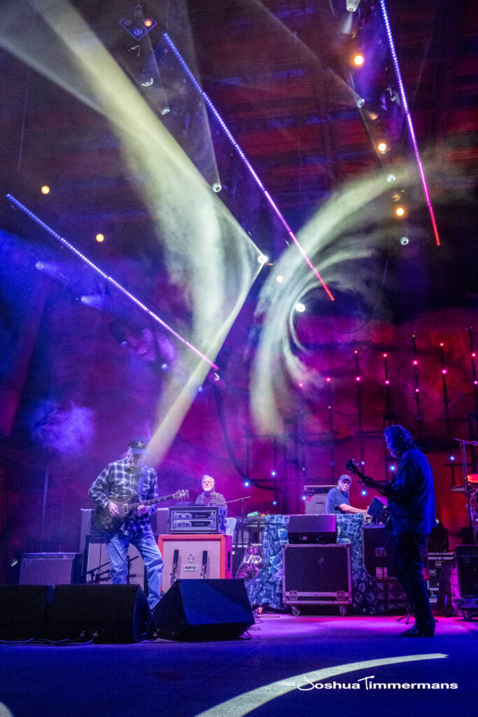 Scene from Widespread Panic&#039;s show at Red Rocks Amphitheatre in Morrison, CO on Saturday, June 28, 2025
