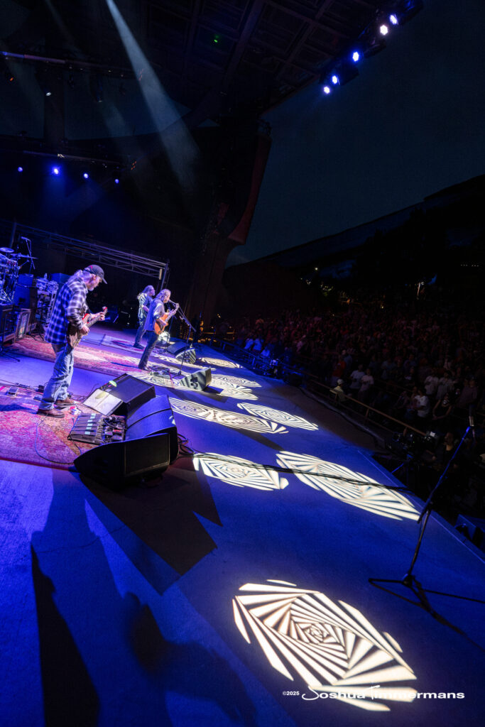 Scene from Widespread Panic&#039;s show at Red Rocks Amphitheatre in Morrison, CO on Saturday, June 28, 2025