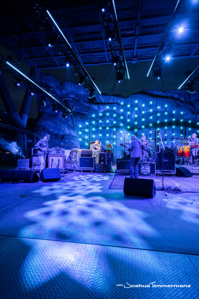 Scene from Widespread Panic&#039;s show at Red Rocks Amphitheatre in Morrison, CO on Saturday, June 28, 2025