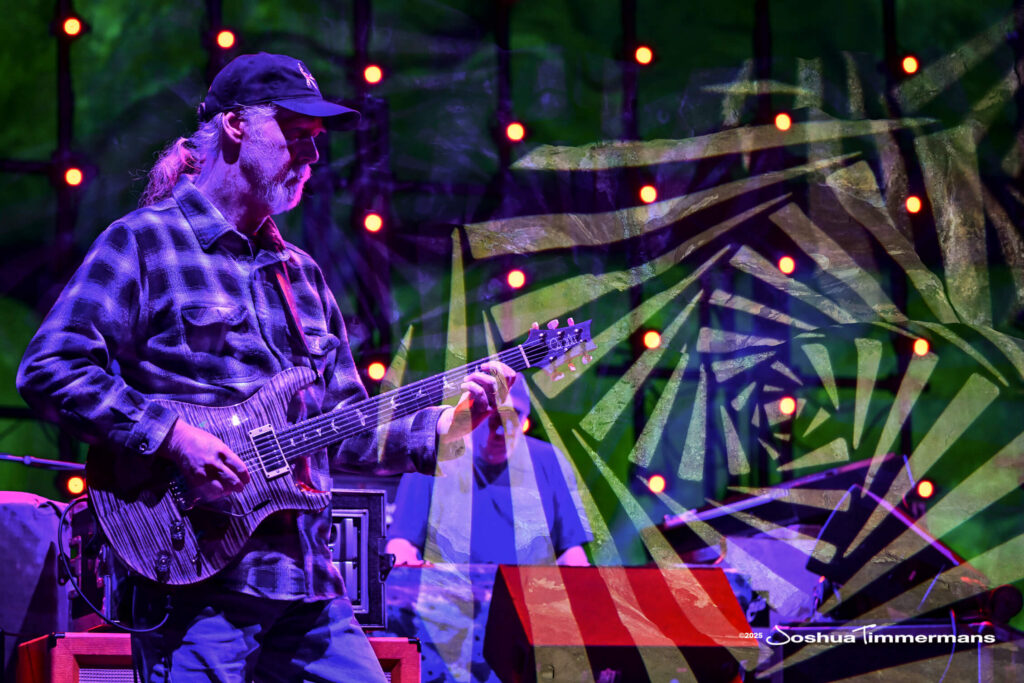 Scene from Widespread Panic&#039;s show at Red Rocks Amphitheatre in Morrison, CO on Saturday, June 28, 2025