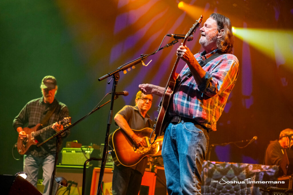 A moment from the Widespread Panic July 24, 2025 performance in Asheville, NC