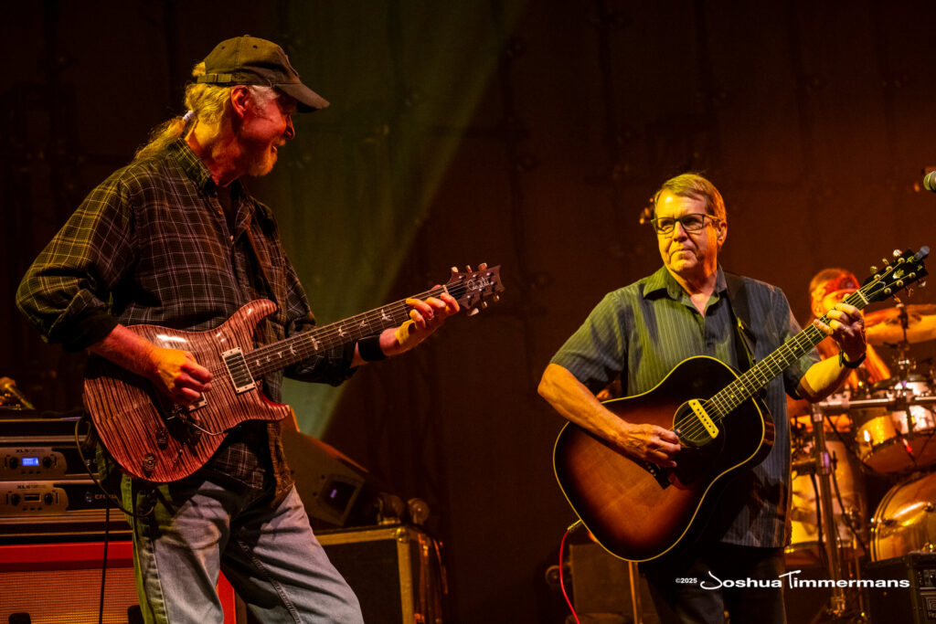 A moment from the Widespread Panic July 24, 2025 performance in Asheville, NC