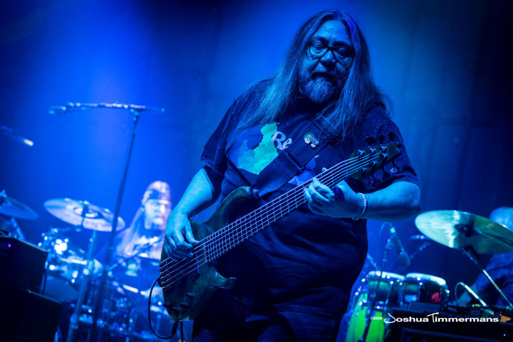 A moment from the Widespread Panic July 24, 2025 performance in Asheville, NC