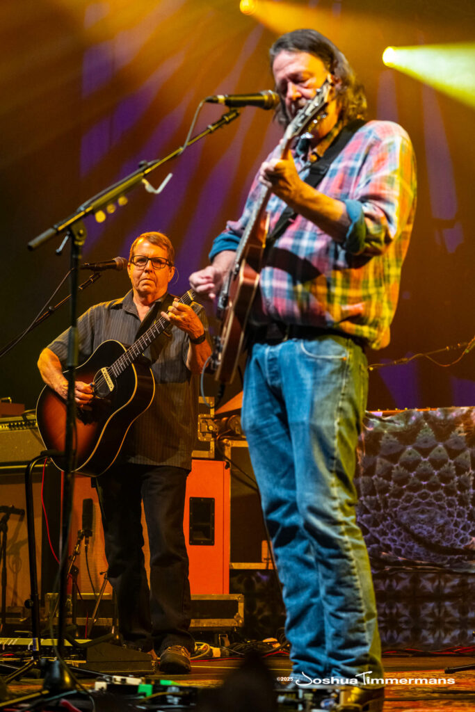 A moment from the Widespread Panic July 24, 2025 performance in Asheville, NC