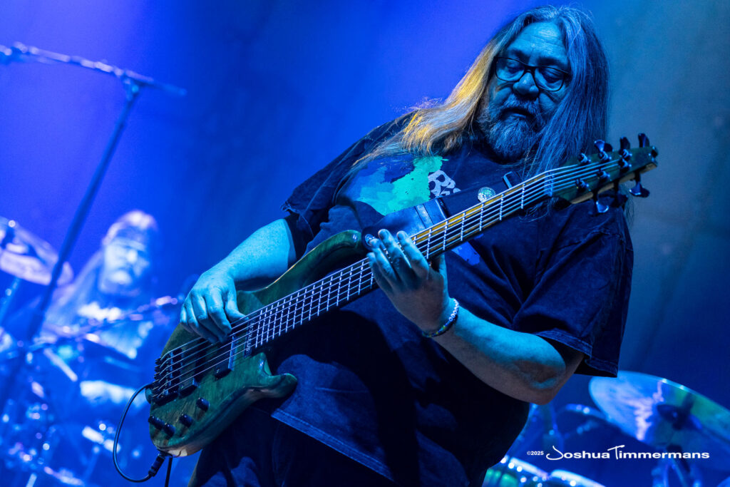 A moment from the Widespread Panic July 24, 2025 performance in Asheville, NC