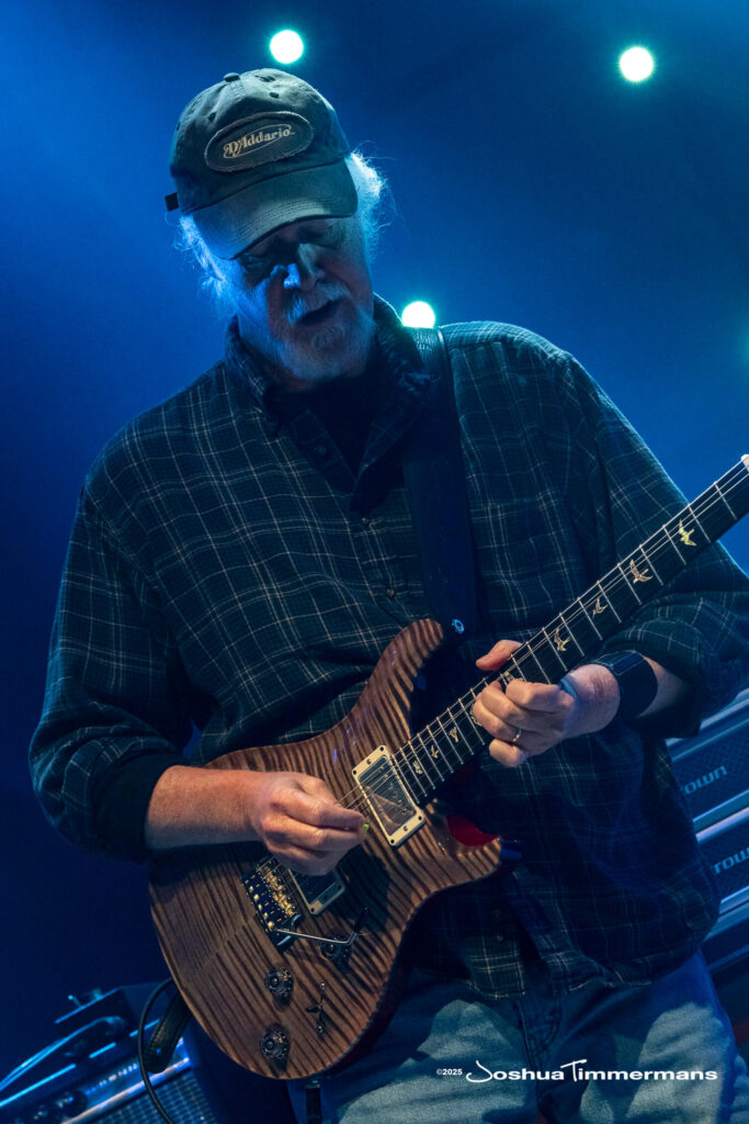A moment from the Widespread Panic July 24, 2025 performance in Asheville, NC