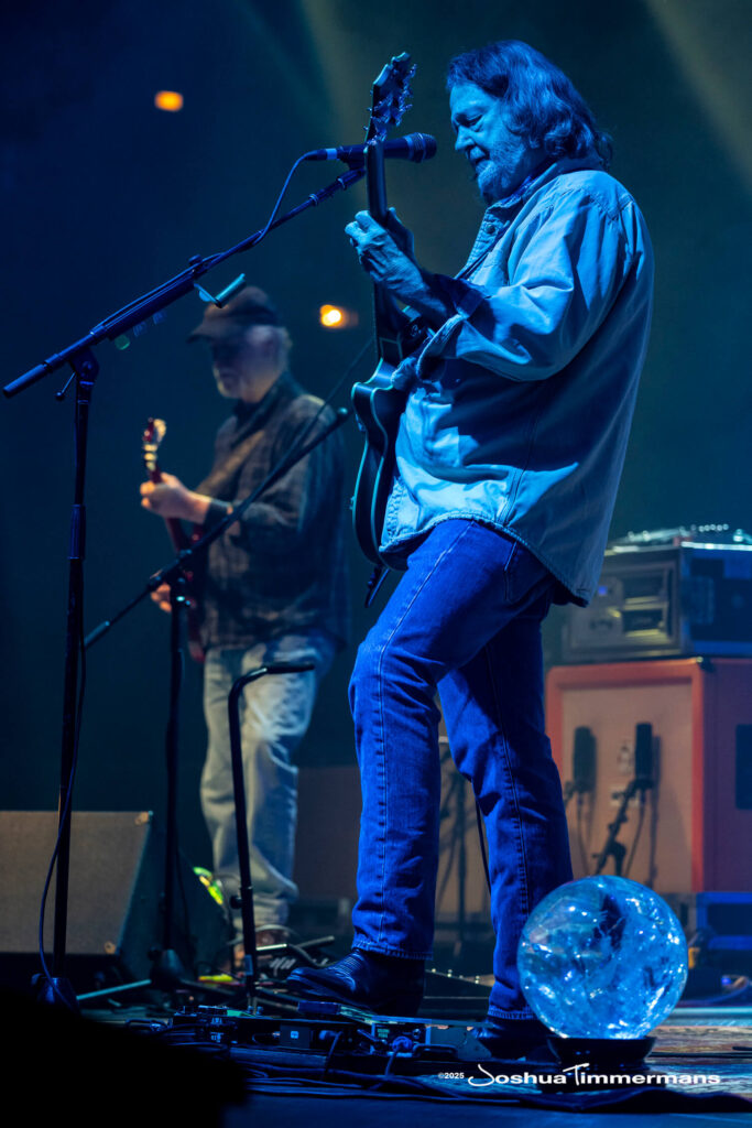 A moment from the Widespread Panic July 24, 2025 performance in Asheville, NC