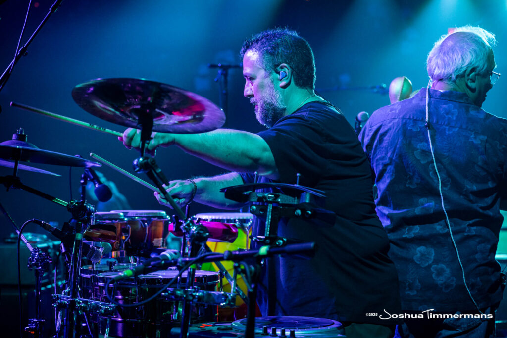 A moment from the Widespread Panic July 24, 2025 performance in Asheville, NC