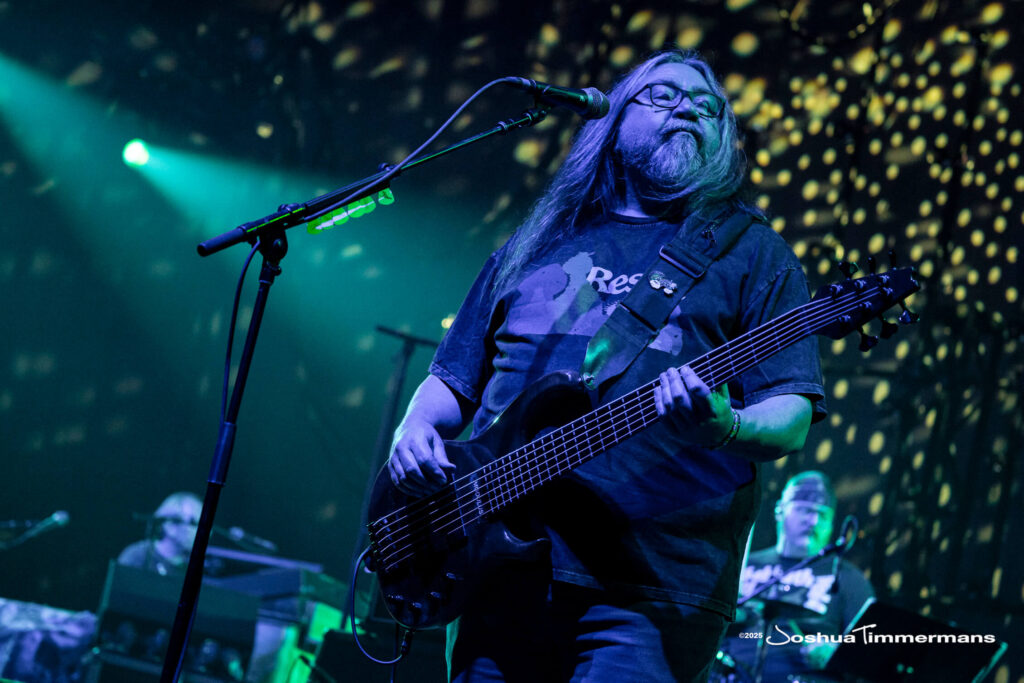 A moment from the Widespread Panic July 24, 2025 performance in Asheville, NC