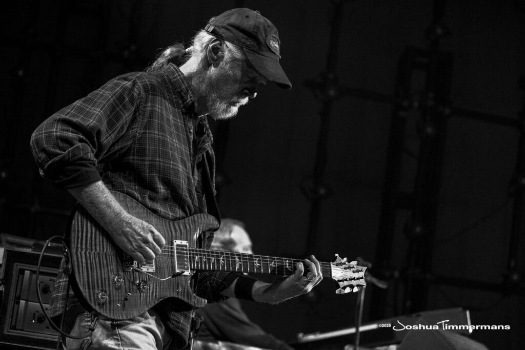 A moment from the Widespread Panic July 24, 2025 performance in Asheville, NC