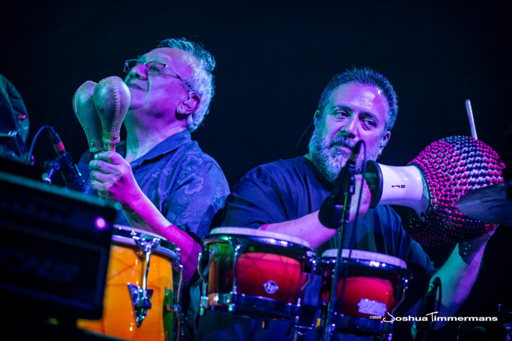A moment from the Widespread Panic July 24, 2025 performance in Asheville, NC