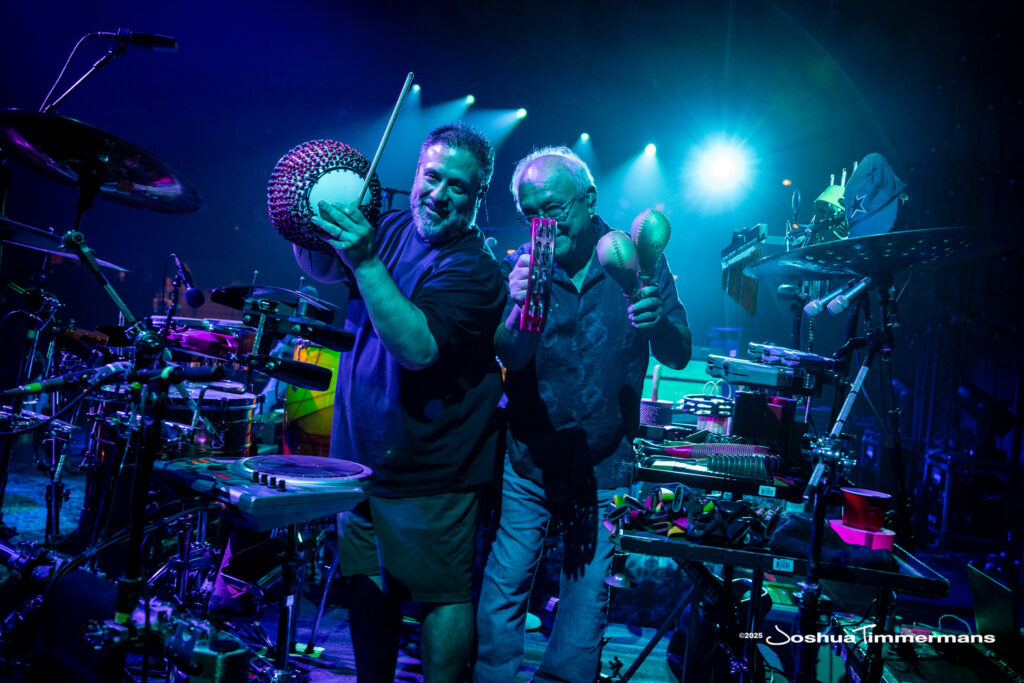A moment from the Widespread Panic July 24, 2025 performance in Asheville, NC