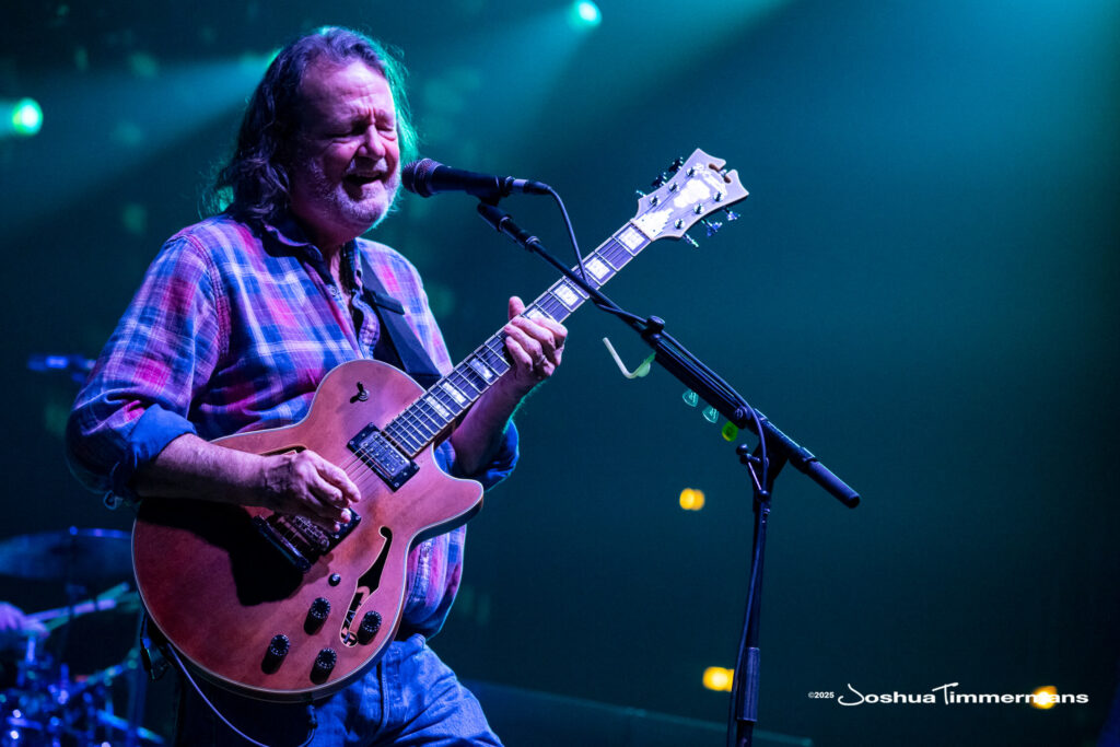 A moment from the Widespread Panic July 24, 2025 performance in Asheville, NC