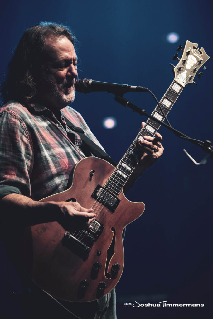 A moment from the Widespread Panic July 24, 2025 performance in Asheville, NC