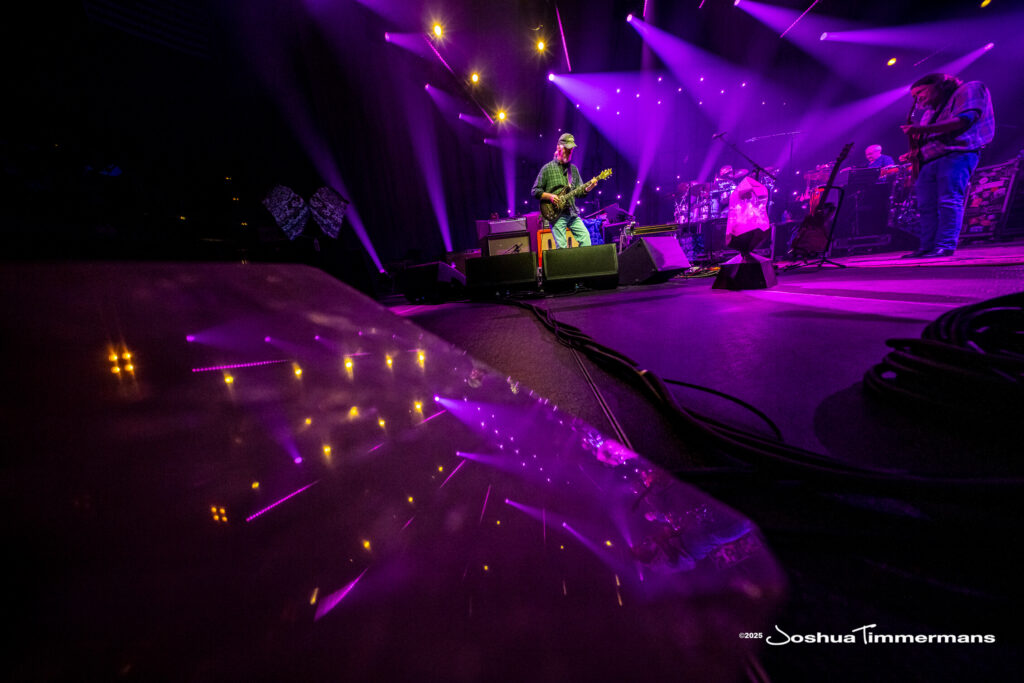 A moment from the Widespread Panic July 24, 2025 performance in Asheville, NC