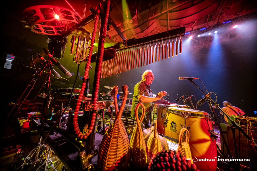 A moment from the Widespread Panic July 25, 2025 performance in Asheville, NC