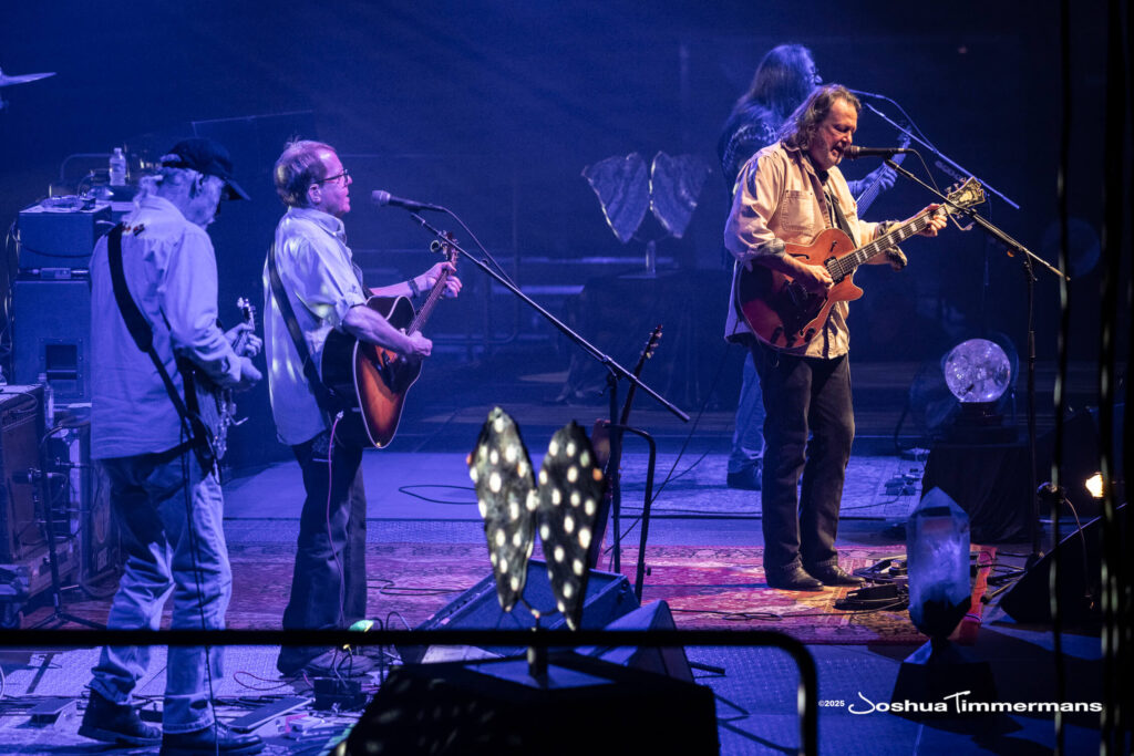 A moment from the Widespread Panic July 25, 2025 performance in Asheville, NC