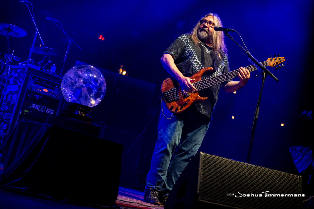 A moment from the Widespread Panic July 25, 2025 performance in Asheville, NC